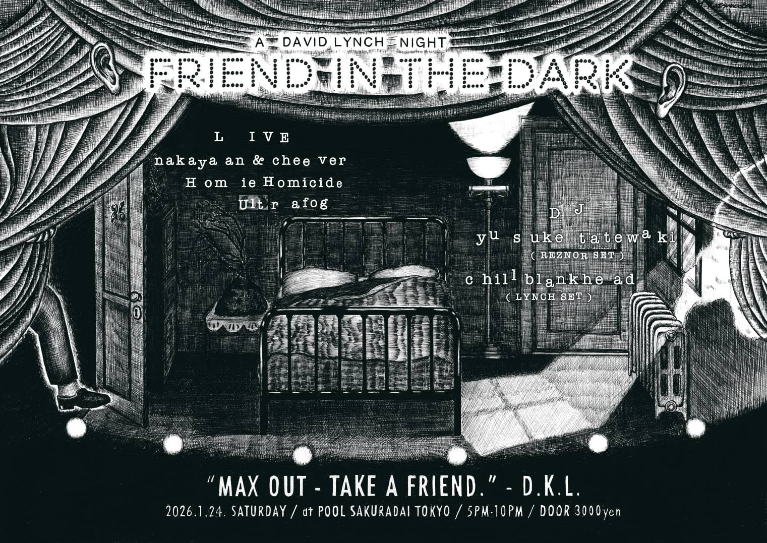 FRIEND IN THE DARK – A David Lynch Night