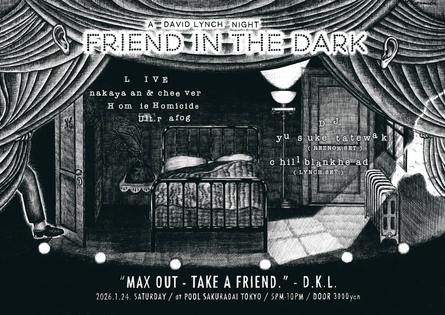 FRIEND IN THE DARK – A David Lynch Night