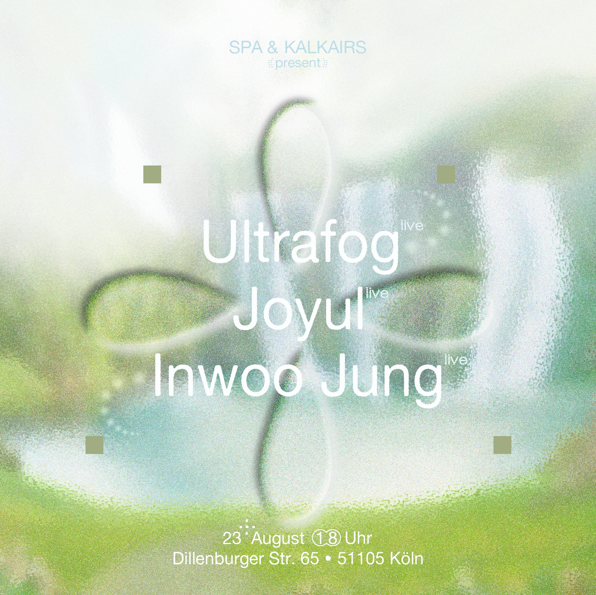 SPA Recordings & Kalkairs present: Ultrafog, Joyul & Inwoo Jung